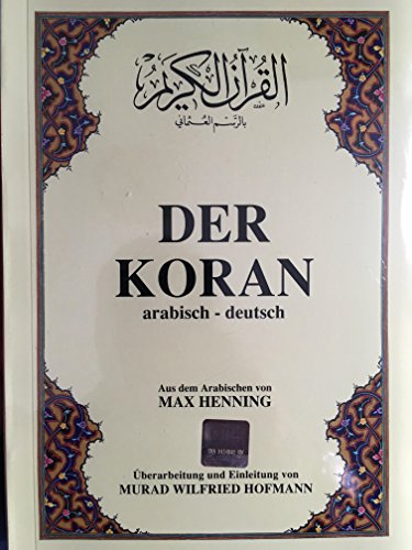 Der Koran arabisch-deutsch A5 Paperback
