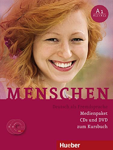 Menschen A1: 3 Audio-CDs und 1 DVD zum Kursbuch.Deutsch als Fremdsprache / Medienpaket Menschen A1: 3 Audio-CDs und 1 DVD zum Kursbuch.Deutsch als Fremdsprache / Medienpaket von Hueber