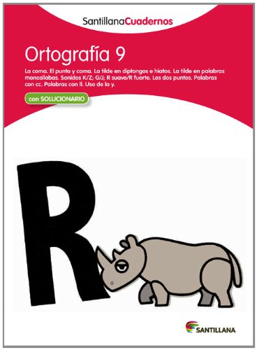 ORTOGRAFIA 9 SANTILLANA CUADERNOS: Ortografia Pauta 9