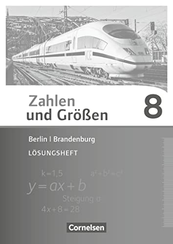 Zahlen und Größen - Berlin und Brandenburg - 8. Schuljahr: Lösungen zum Schulbuch