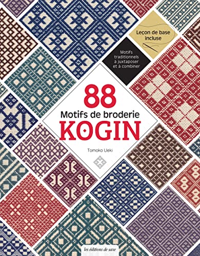 88 motifs de broderie Kogin von DE SAXE