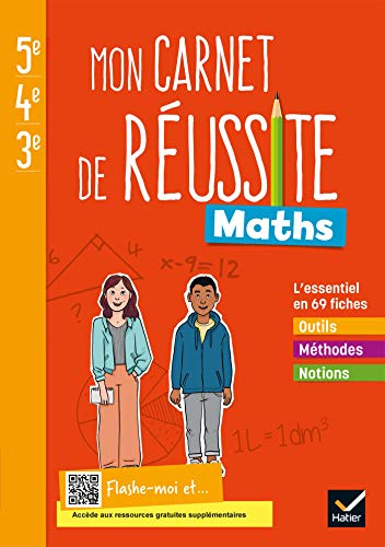 Mon carnet de réussite Maths 5e 4e 3e - Ed. 2021 - Cahier élève: Cahier de l'élève