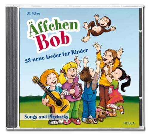Äffchen Bob - CD: Doppel-CD: 23 Songs und Playbacks zum gleichnamigen Liederbuch