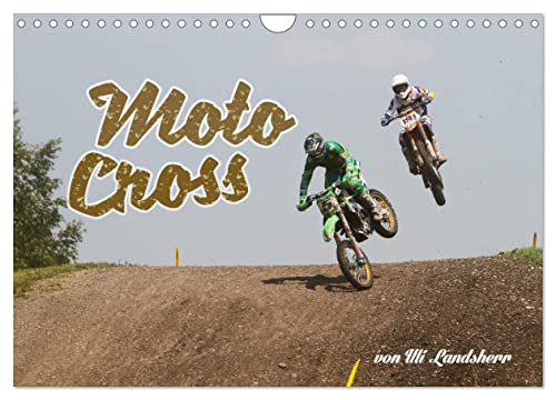 Moto Cross (Wandkalender 2024 DIN A4 quer), CALVENDO Monatskalender von CALVENDO