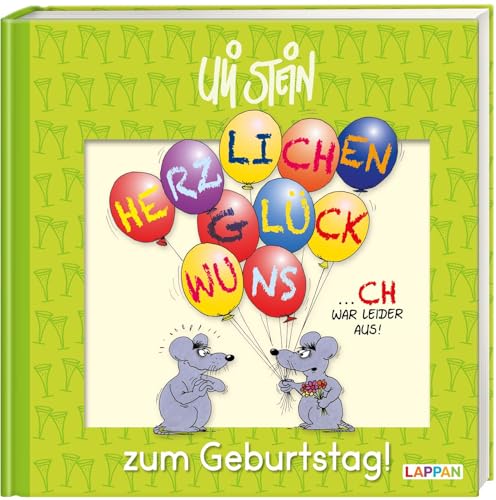 Uli Stein: Festtage!: Herzlichen Glückwunsch zum Geburtstag!: Lustiges Geschenkbuch mit witzigen Cartoons,Texten und Widmungsseite