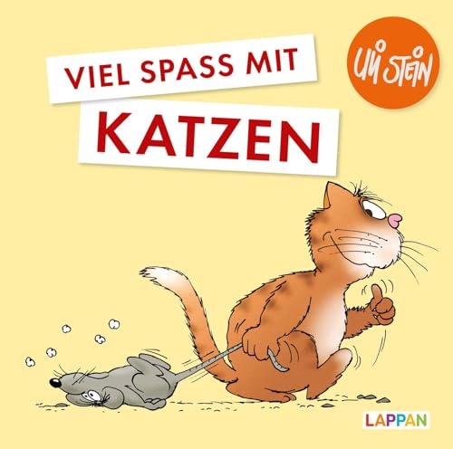 Uli Stein für Tierfreunde: Viel Spaß mit Katzen: Lustiges Geschenkbuch für Katzenfreunde und Samtpfoten-Fans - mit witzigen Cartoons und Texten