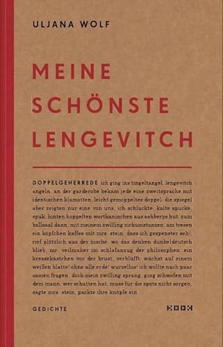 meine schönste lengevitch: Gedichte (Reihe Lyrik)