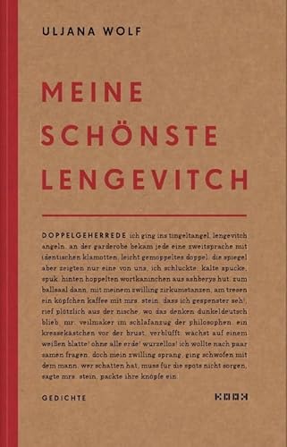 meine schönste lengevitch: Gedichte (Reihe Lyrik)