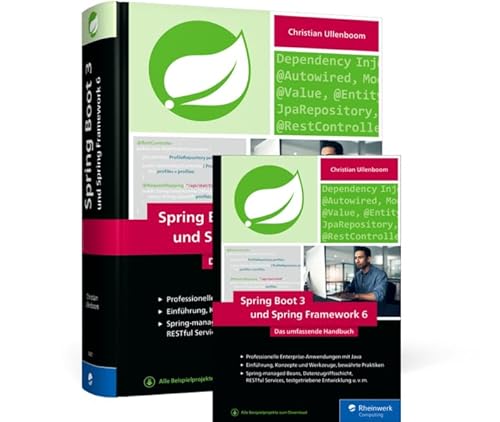 Spring Boot 3 und Spring Framework 6: Das umfassende Handbuch von Rheinwerk
