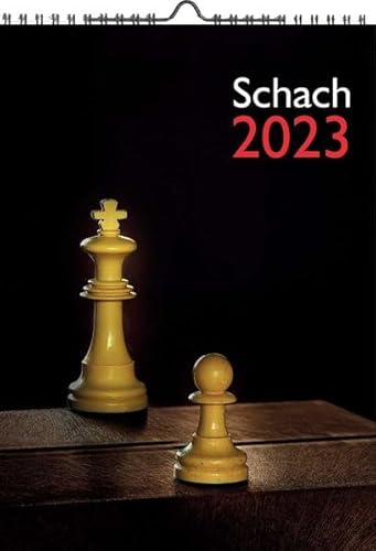 Wandkalender SCHACH 2023 A4 von Beyer Schachbuch