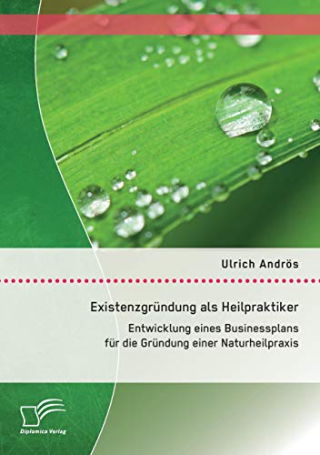 Existenzgründung als Heilpraktiker: Entwicklung eines Businessplans für die Gründung einer Naturheilpraxis