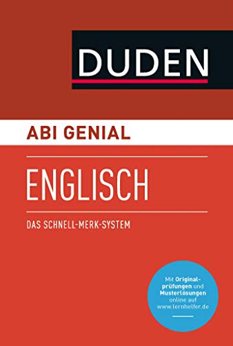 Abi genial Englisch: Das Schnell-Merk-System (Duden SMS - Schnell-Merk-System)