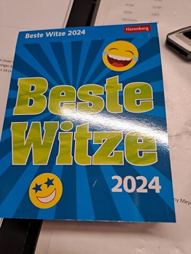 Witze für Kids Tagesabreißkalender 2024. Lustiger Abreißkalender mit Kinder-Witzen für jeden Tag. Humorvoll illustrierter Tageskalender 2024 für Kinder. 11 x 14 cm. Hochformat