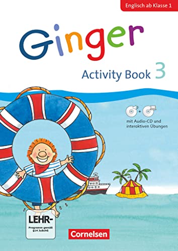 Ginger - Lehr- und Lernmaterial für den früh beginnenden Englischunterricht - Early Start Edition - Neubearbeitung - 3. Schuljahr: Activity Book mit ... CD-ROM, Audio-CD, Minibildkarten und Faltbox Ginger - Lehr- und Lernmaterial für den früh beginnenden Englischunterricht - Early Start Edition - Neubearbeitung - 3. Schuljahr: Activity Book mit ... CD-ROM, Audio-CD, Minibildkarten und Faltbox