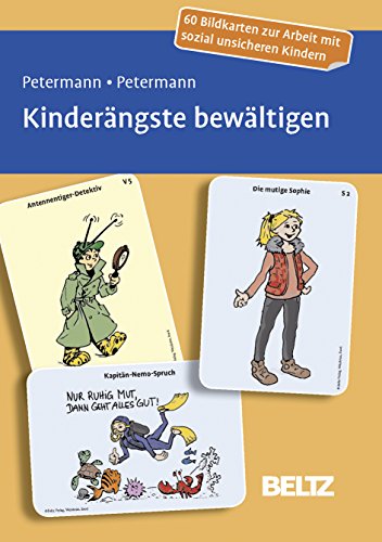 Kinderängste bewältigen: 60 Bildkarten zur Arbeit mit sozial unsicheren Kindern. Mit 16-seitigem Booklet (Beltz Therapiekarten) von Beltz