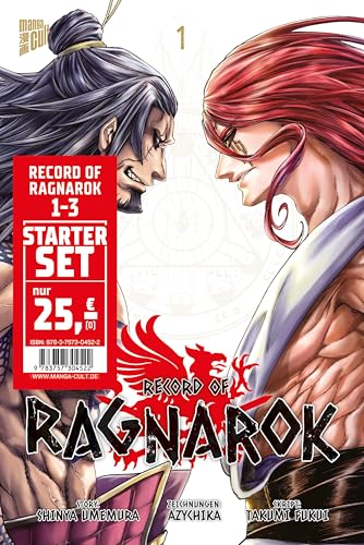 Record of Ragnarok Starterset: Band 1-3 von Manga Cult