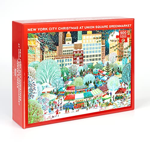 Christmas at Union Square Greenmarket Jigsaw Puzzle von Union Square & Co.