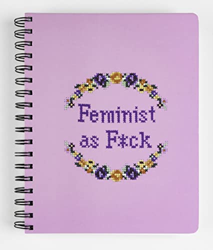 Feminist As F*ck Notebook (Cross-stitch Notebooks)
