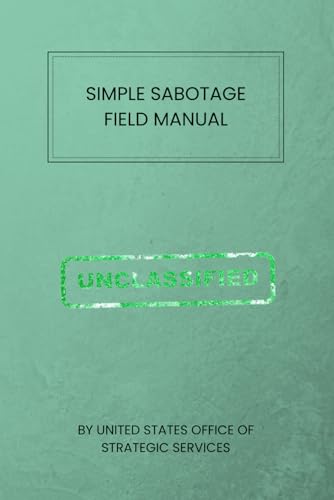 Simple Sabotage Field Manual von Independently published