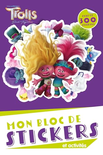 Les Trolls - Bloc de stickers et activités: Bloc de stickers et activités von HACHETTE JEUN.