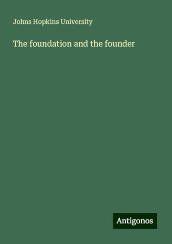 The foundation and the founder von Antigonos Verlag