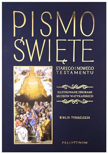 Biblia TysiÄclecia - Nowy Testament i Stary Testament ilustrowana, granat [KSIÄĹťKA]