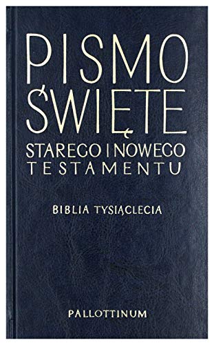 Biblia TysiÄclecia - format oazowy eko granat [KSIÄĹťKA]