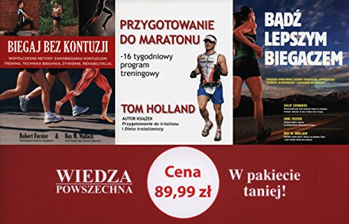 Biegaj bez kontuzji / Bądź lepszym biegaczem / Przygotowanie do maratonu: Pakiet Biegaj bez kontuzji / Bądź lepszym biegaczem / Przygotowanie do maratonu: Pakiet