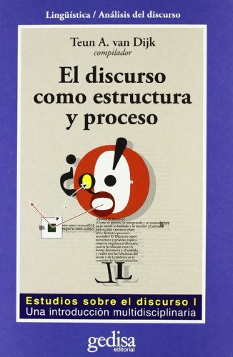 El Discurso Como Estructura Y Proceso von GEDISA