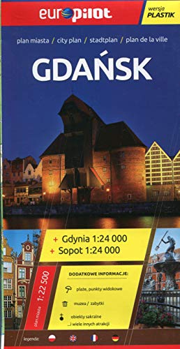 Gdansk Gdynia Sopot plan miasta  1:22 500 von Daunpol