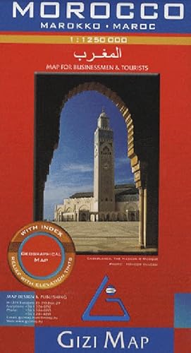 Morocco Geographical Map 1 : 1 250 000 Morocco Geographical Map 1 : 1 250 000 von GIZIMAP