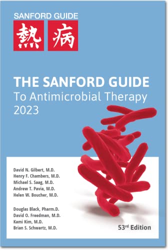 The Sanford Guide to Antimicrobial Therapy 2023 - Library Edition (7.25" x 11")