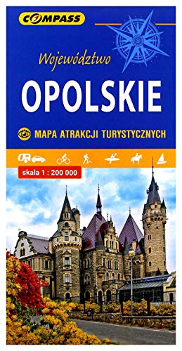Województwo Opolskie Mapa Atrakcji Turystycznych 1:200 000 von Compass