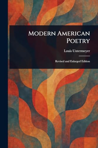 Modern American Poetry von Anson Street Press