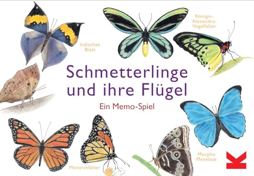 Laurence King Verlag GmbH Schmetterlinge und ihre Flügel EIN Memo-Spiel, White von Laurence King Verlag GmbH