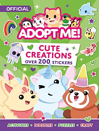 Adopt Me! Cute Creations Sticker Book: The perfect Activity Book for fans of Number 1 favourite online game, Adopt Me! Ideal for ages 7-11 von Farshore