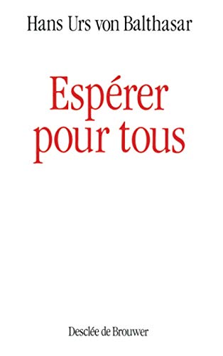 Espérer pour tous Espérer pour tous von Desclée De Brouwer