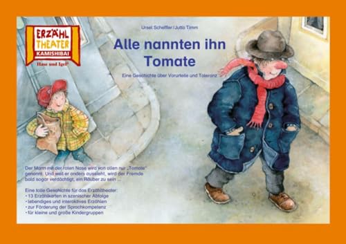 Alle nannten ihn Tomate / Kamishibai Bildkarten: Eine Geschichte über Vorurteile und Toleranz. 13 Bildkarten für das Erzähltheater Alle nannten ihn Tomate / Kamishibai Bildkarten: Eine Geschichte über Vorurteile und Toleranz. 13 Bildkarten für das Erzähltheater von Hase und Igel Verlag GmbH