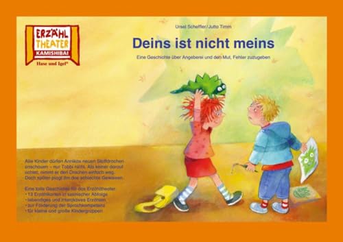 Deins ist nicht meins / Kamishibai Bildkarten: Eine Geschichte über Angeberei und den Mut, Fehler zuzugeben. 13 Bildkarten für das Erzähltheater Deins ist nicht meins / Kamishibai Bildkarten: Eine Geschichte über Angeberei und den Mut, Fehler zuzugeben. 13 Bildkarten für das Erzähltheater von Hase und Igel Verlag GmbH