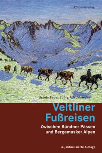 Veltliner Fussreisen: Zwischen Bünder Pässen und Bergamsaker Alpen (Lesewanderbuch): Zwischen Bündnerpässen und Bergamasker Alpen