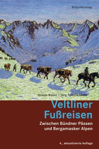 Veltliner Fussreisen: Zwischen Bünder Pässen und Bergamsaker Alpen (Lesewanderbuch): Zwischen Bündnerpässen und Bergamasker Alpen