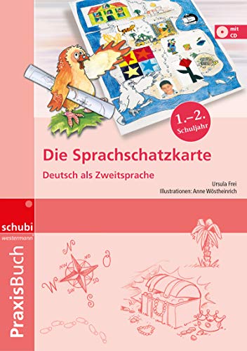 Die Sprachschatzkarte: Deutsch als Zweitsprache Praxisbuch (Praxisbücher Deutsch als Zweitsprache: Sprachschatzkiste & Sprachschatzkarte)
