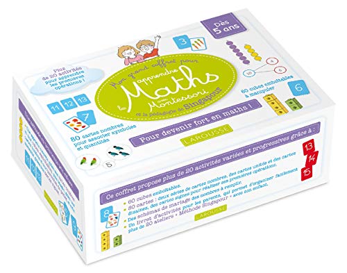 Mon coffret pour s'initier aux Maths avec la pédagogie de Singapour: Avec 1 livret d'activités, 80 cartes et 60 cubes Mon coffret pour s'initier aux Maths avec la pédagogie de Singapour: Avec 1 livret d'activités, 80 cartes et 60 cubes