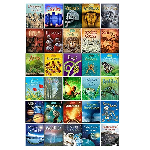 Usborne Beginners History, Science & Nature Collection 30 Books Set - Usborne Usborne Beginners History, Science & Nature Collection 30 Books Set - Usborne