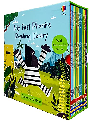 Usborne Phonics Readers 20 Books Collection Box Set