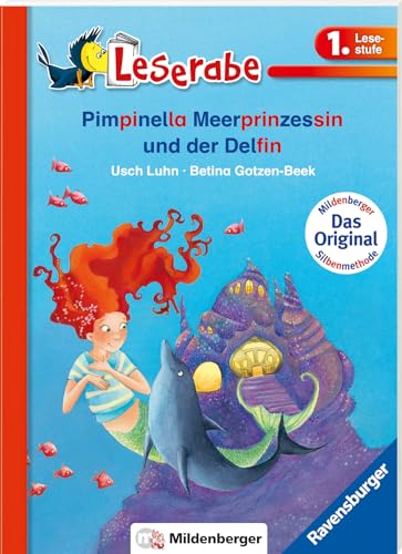 Pimpinella Meerprinzessin und der Delfin - Leserabe 1. Klasse - Erstlesebuch für Kinder ab 6 Jahren (Leserabe mit Mildenberger Silbenmethode)