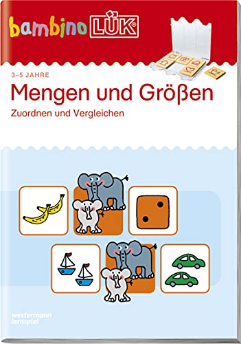 bambinoLÜK: 3/4/5 Jahre Mengen, Größen vergleichen (bambinoLÜK-Übungshefte: Vorschule) von Georg Westermann Verlag