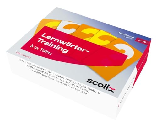 Lernwörter-Training à la Tabu: Spielerisch schwierige Wörter üben, wiederholen und endlich behalten (5. bis 10. Klasse) von AOL-Verlag i.d. AAP LW