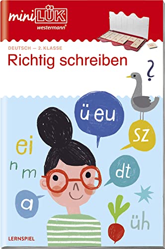miniLÜK: 2. Klasse - Deutsch Richtig schreiben: M/N B/P G/K D/T S/Z ei/eu pf/f (miniLÜK-Übungshefte: Deutsch) von LÜK