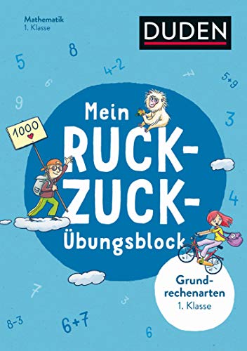 Mein Ruckzuck-Übungsblock Grundrechenarten 1. Klasse (Ruckzuck-Blöcke) von Bibliograph. Instit. GmbH